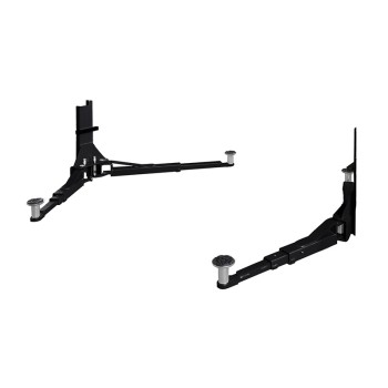 Double column lifter with mechanical claw locking and 2 + 3 stage claws, 4T BD-4000M3