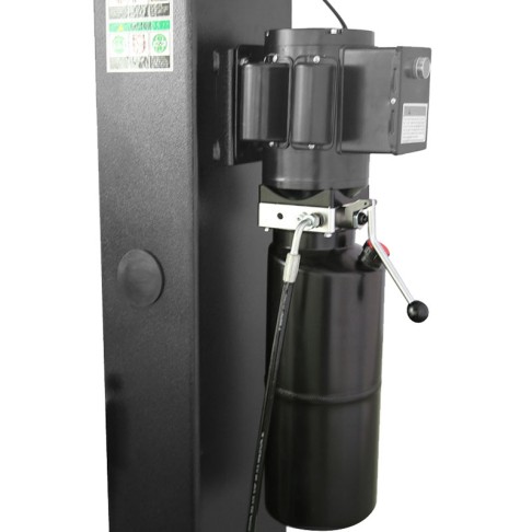 Double column lifter with mechanical claw locking and 2 + 3 stage claws, 4T BD-4000M3