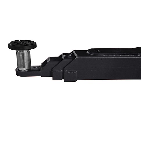 Double post lifter with electromagnetic safety locking, 3 + 3-steps arms 4t BD-4000EL33