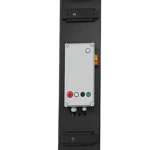 Double post lifter with electromagnetic safety locking, 3 + 3-steps arms 4t BD-4000EL33