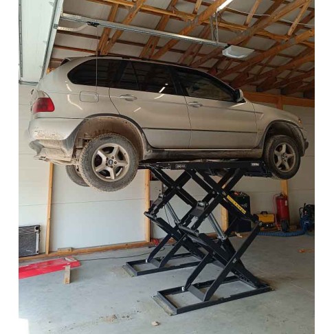 Dvigubas žirklinis keltuvas BD-S4DE, 3500 kg