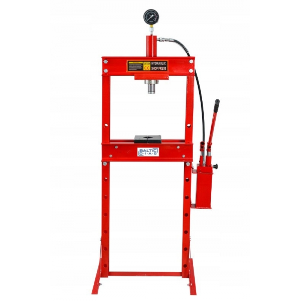 Hydraulic press 20 tons with manometer