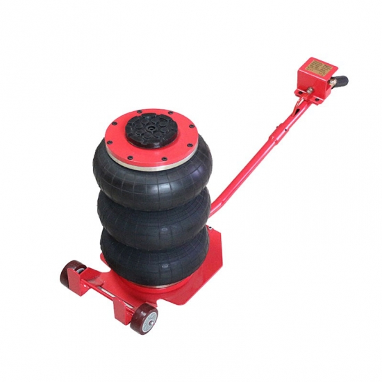 Pneumatic jack with 3 airbags