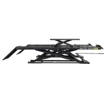 Ultra-low profile scissor lift with integrated secondary lift BD640WAF