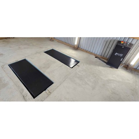 Įgilintas dvigubas žirklinis keltuvas BD-S4, 3500 kg