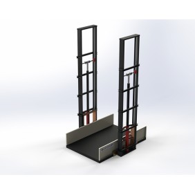 Four column car lift Zafer