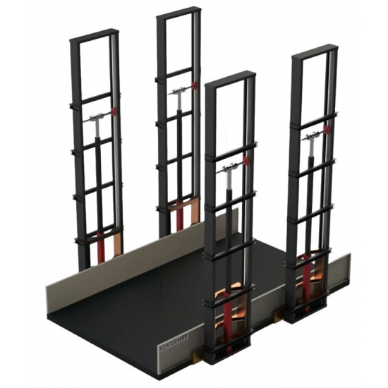 Four column cargo lift Zafer