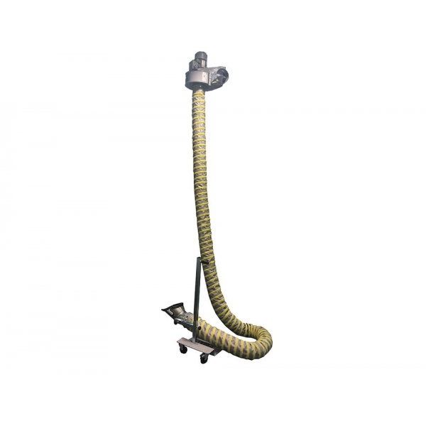 Exhaust gas extraction kit for DPF cleaning process WORKY GMS