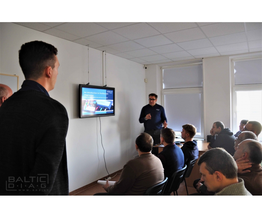 The BalticDiag team and customers participated in the Pico Technology training
