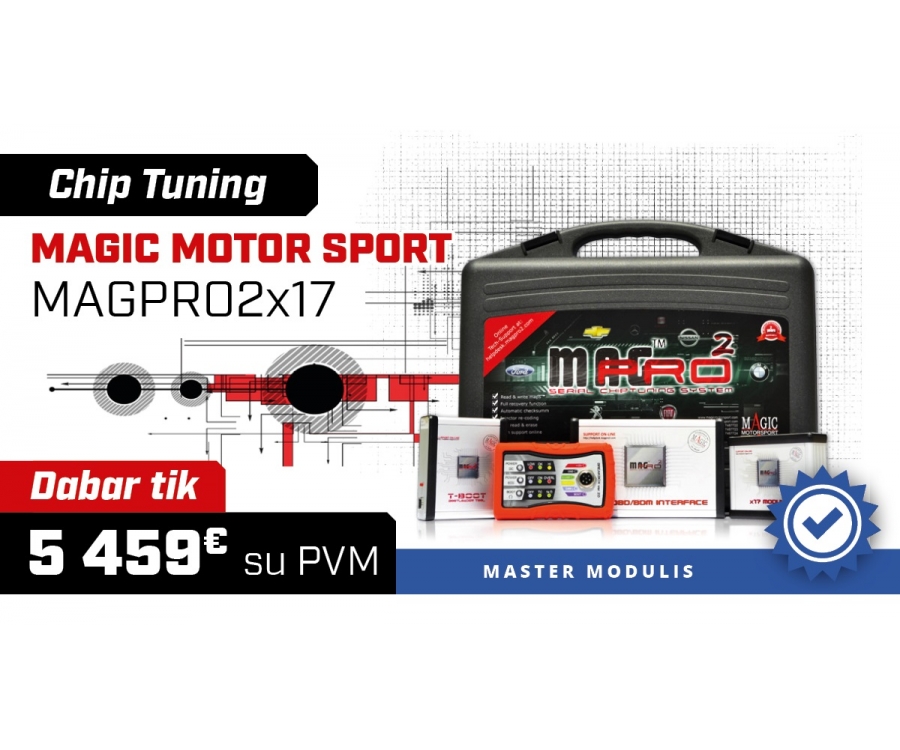 Профессиональное оборудование для рубки Magic MotorSport MAGPro2x17 теперь по чертовски выгодной цене!