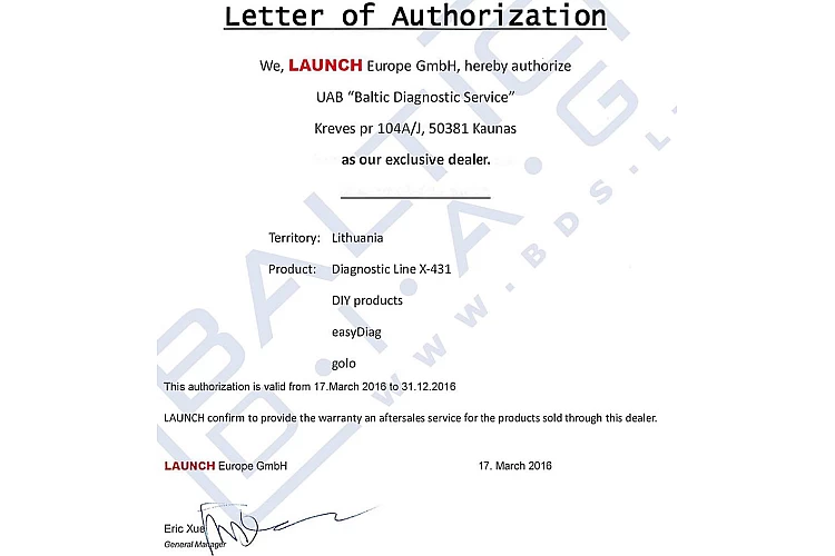 Открытие официальных представителей в Литве