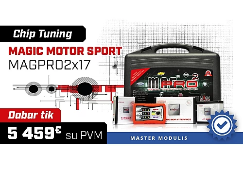 Профессиональное оборудование для рубки Magic MotorSport MAGPro2x17 теперь по чертовски выгодной цене!