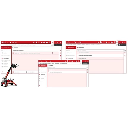 Universal lifting equipment diagnostic tool Jaltest MHE