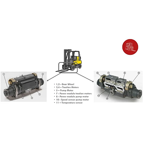 Universal lifting equipment diagnostic tool Jaltest MHE