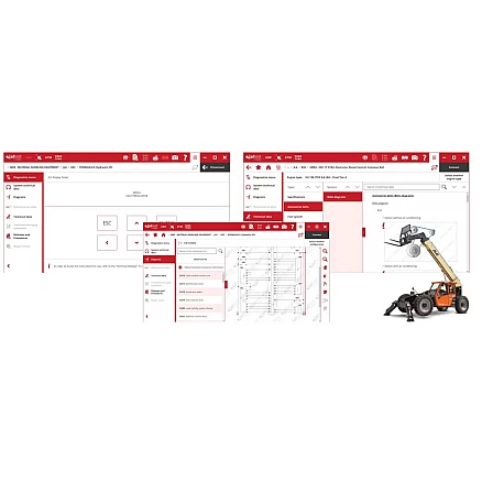 Universal lifting equipment diagnostic tool Jaltest MHE