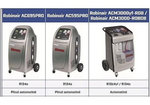 Сравнение заправочных станций для кондиционирования воздуха Robinair
