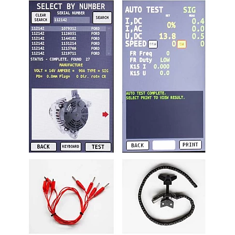 Automatic generator test stand Spin BANCHETTO SMART 12/24V
