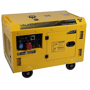 Closed design diesel generator 230 V / 400 V, 7,5 kW