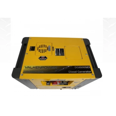 Uždaros konstrukcijos dyzelinis generatorius 230V / 400V 4,6 kW