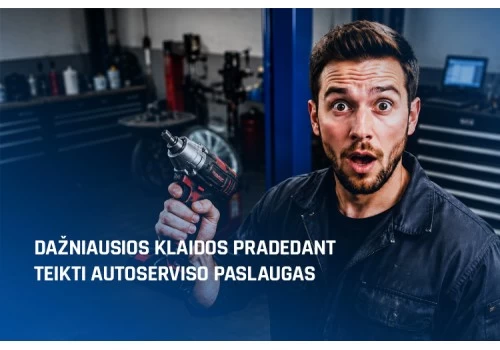 When a passion for repairing cars becomes a business. What auto repair shop equipment should you choose to keep work running smoothly?
