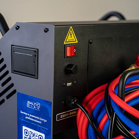 Automatinė sunkiojo transporto kondicionierių pildymo stotelė BD-10A R134a