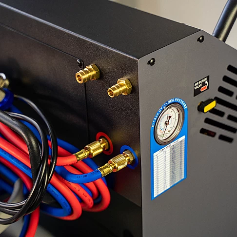 Automatinė sunkiojo transporto kondicionierių pildymo stotelė BD-10A R134a