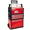3-piece tool box with wheels