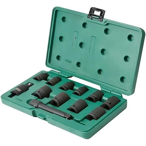 Impact socket set 1/2" 12 pcs
