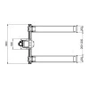 Electro-hydraulic single column lift ATH-Single Lift 12PL