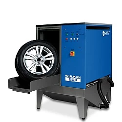 Wheel washing equipment