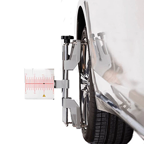 Autel IA900WA wheel alignment stand with rim brackets