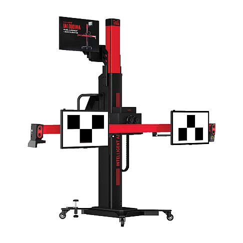 IA1000 complete ADAS calibration and wheel alignment system kit with digital targets Autel
