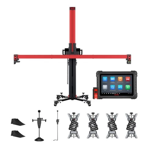 Wheel alignment stand + MS906 MAX Autel IWA500 MaxiAlign