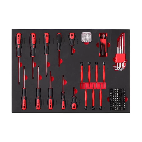 Тележка для инструментов с набором из 300 предметов