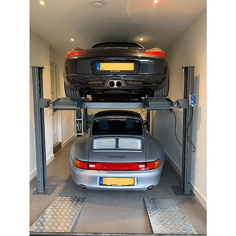 Четырёхстоечный парковочный подъёмник Smaller