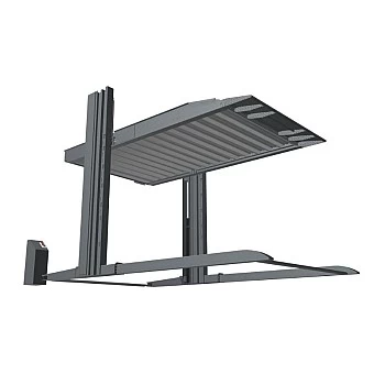 Двухстоечный парковочный подъемник для теплых полов