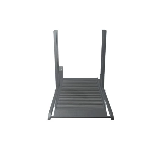 Dviejų kolonų parkingo keltuvas grindiniam šildymui