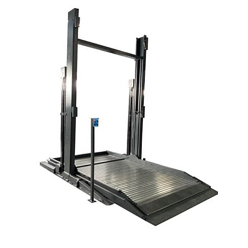 Двухстоечный парковочный подъёмник на три автомобиля