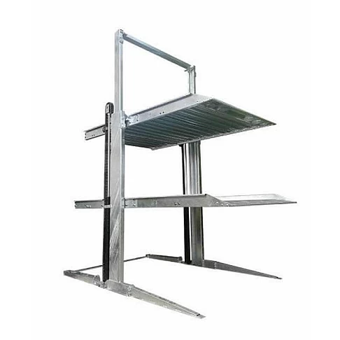 Двухстоечный парковочный подъёмник на три автомобиля