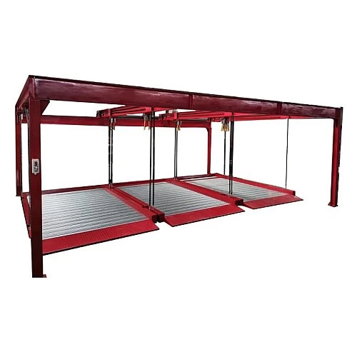 Parking lift for 6 cars