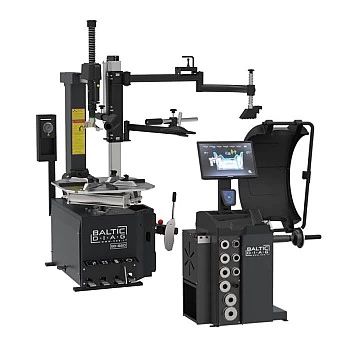 Комплект автоматического шиномонтажного стенда и стенда для балансировки колес BD-860 + BD-215 + BD-680