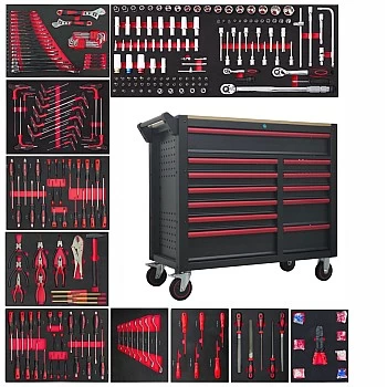 Инструментальная тележка BD-37 с 471 шт. инструментов