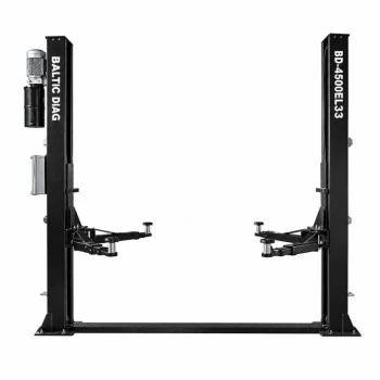 Two-post car lift 4500 kg with electromagnetic locking and 3 + 3 stage arms BD-4500EL33
