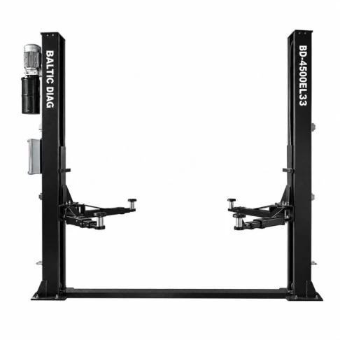 Two-post car lift 4500 kg with electromagnetic locking and 3 + 3 stage arms BD-4500EL33