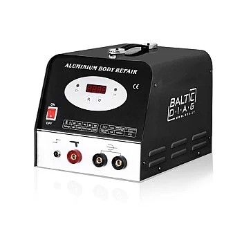 Automobilio kėbulo taškinio suvirinimo įrenginys aliuminiui su vėžimėliu