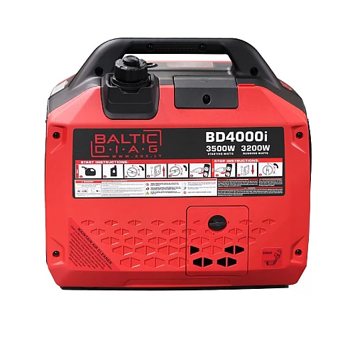 Инверторный бензиновый генератор 3,5 kW BD4000i