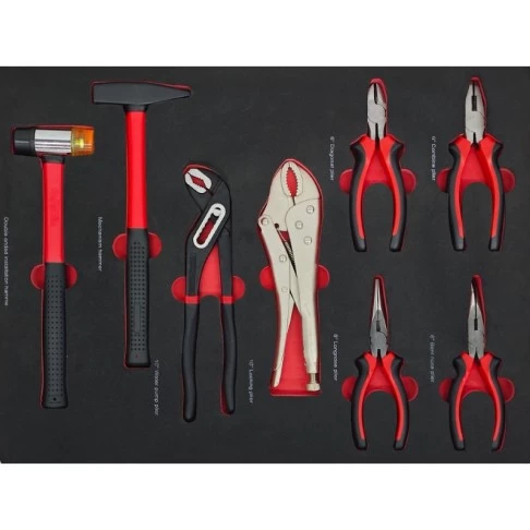 Тележка для инструментов с 7 ящиками и 290 инструментами BD-22