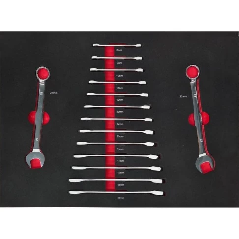 Тележка для инструментов с 7 ящиками и 290 инструментами BD-22