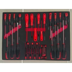 Tool trolley with 7 drawers and 420 tools BD-34
