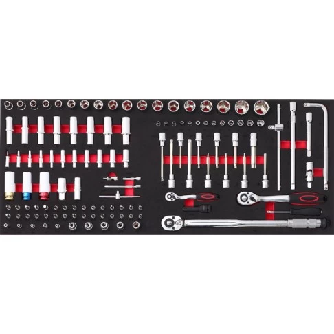 Tool trolley with 10 drawers and 471 tools BD-RC39